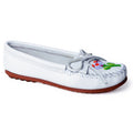 Minnetonka Ziigwan Waabigwan Moc Leather - Womens Moccasin