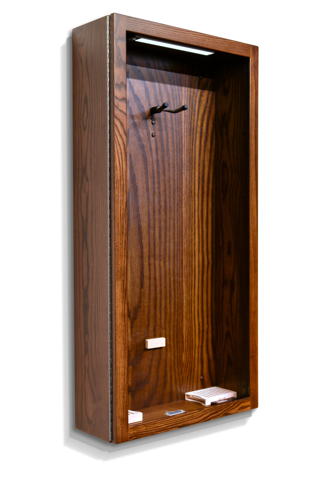 ClimaCase Rectangle Humidor - Northern White Ash with Rich Tobacco Stain