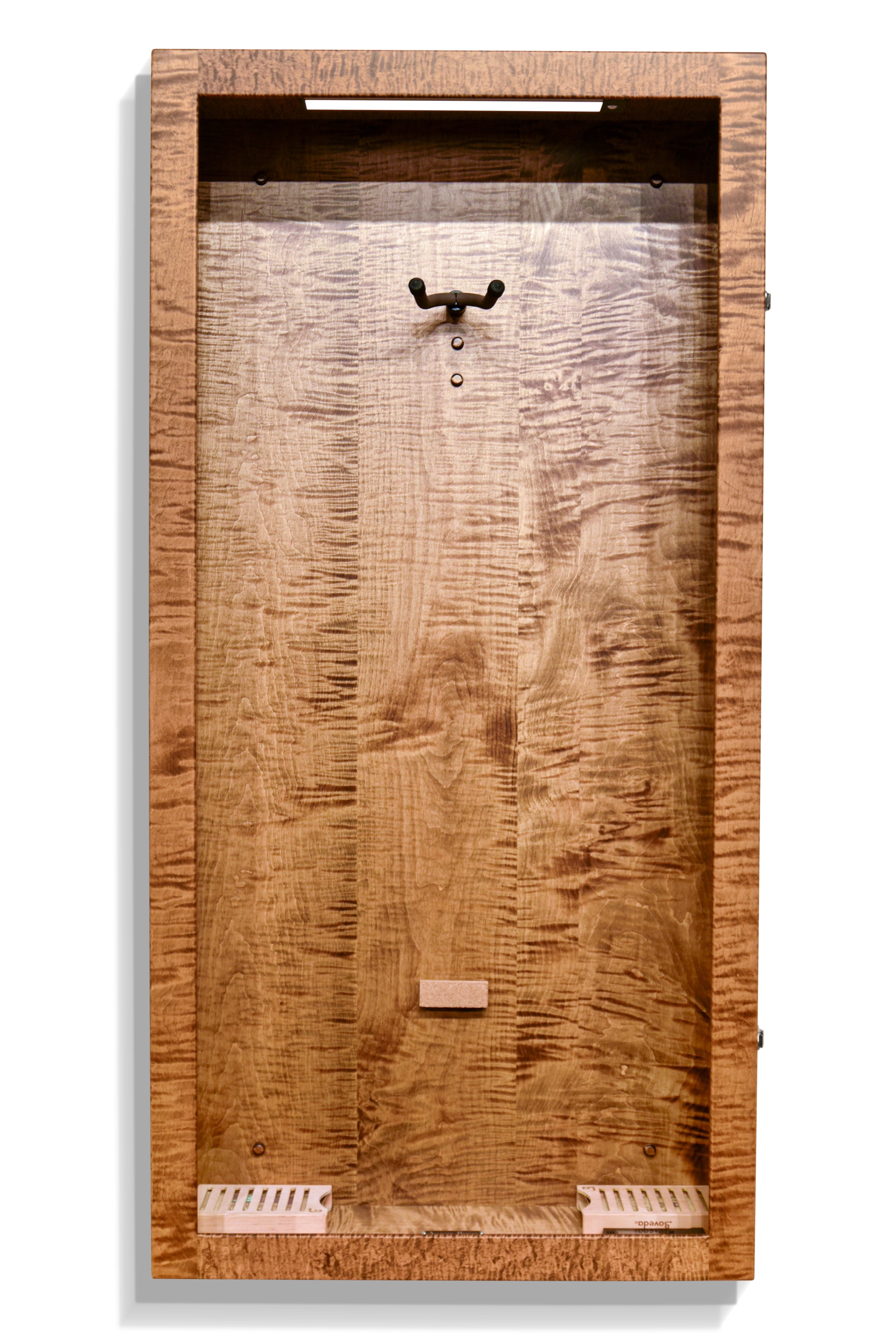 ClimaCase Rectangle Humidor - Flamed Maple with Provincial Stain