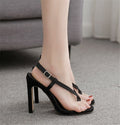 Fashionable Women's High Heel Flip Flops Sandals