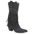 Roper Oakley (Black) - Women's Biker Boot
