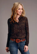 Stetson 1860 Bandana Print (Brown) - Women's Blouse