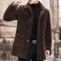 Jacket Lapel Short Fur Coat