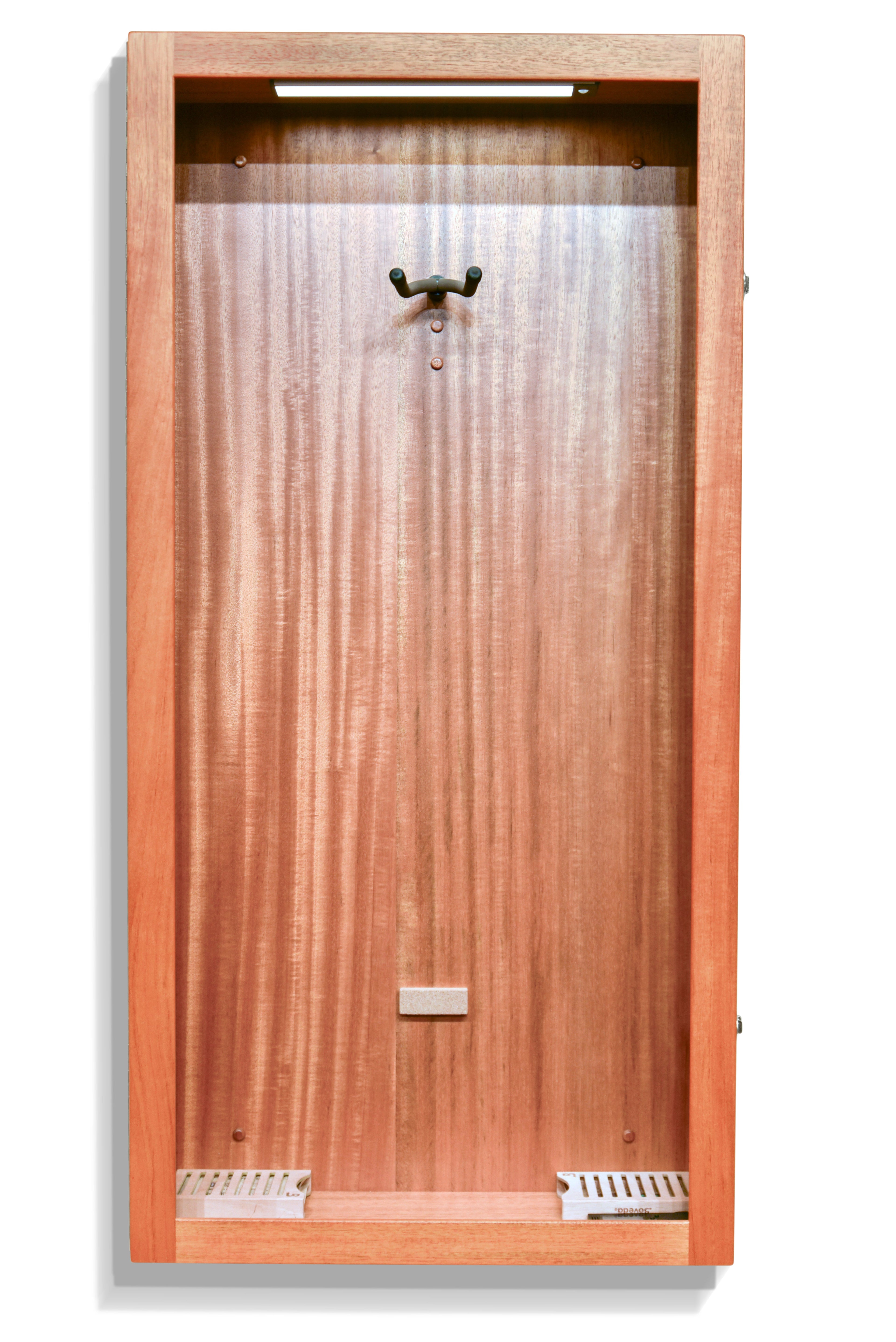 ClimaCase Rectangle Humidor - African Mahogany (Quarter Sawn)