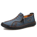 Fashion Casual Leather Shoes Solid Color Trend In The Help