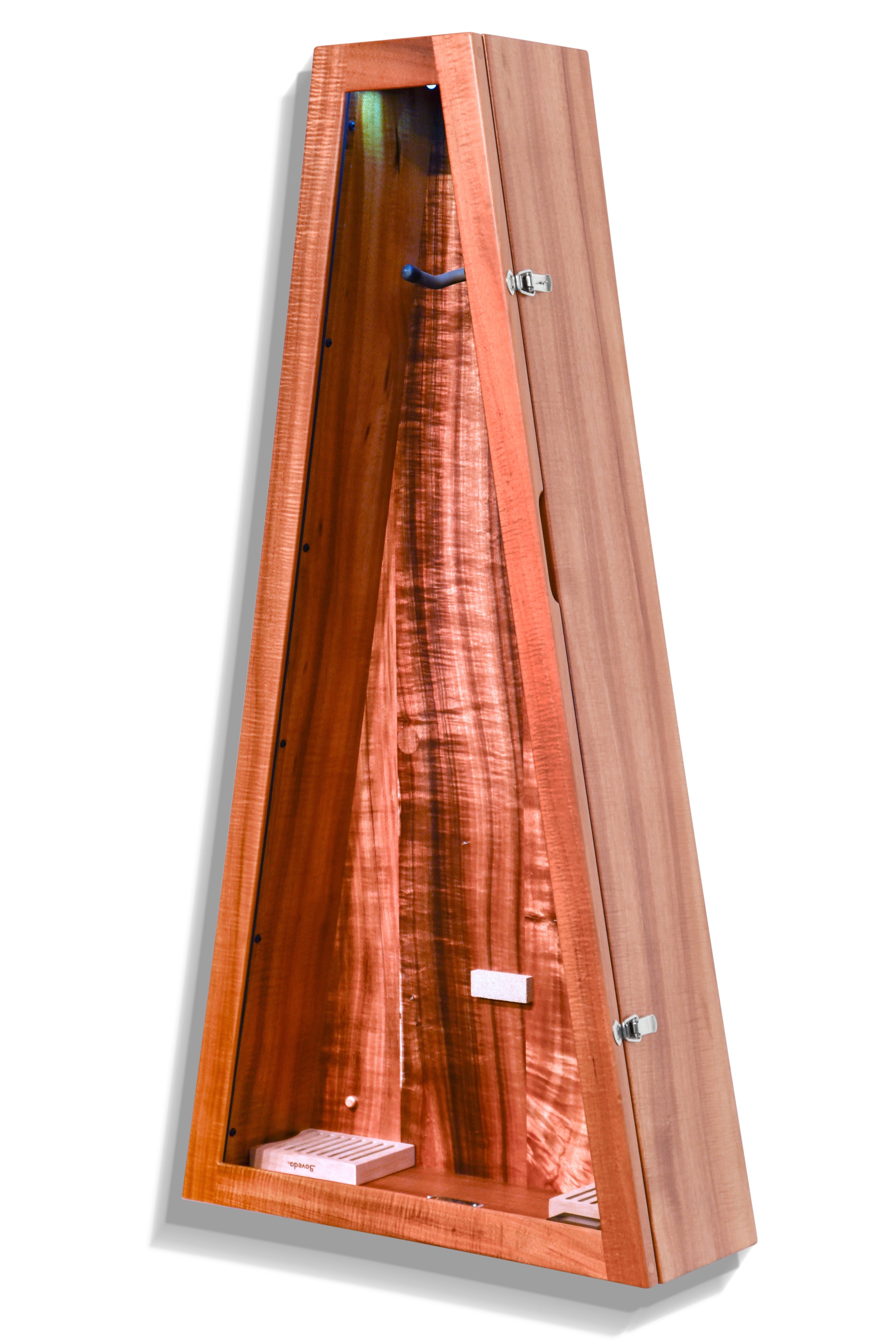 ClimaCase Triangle Humidor - Koa