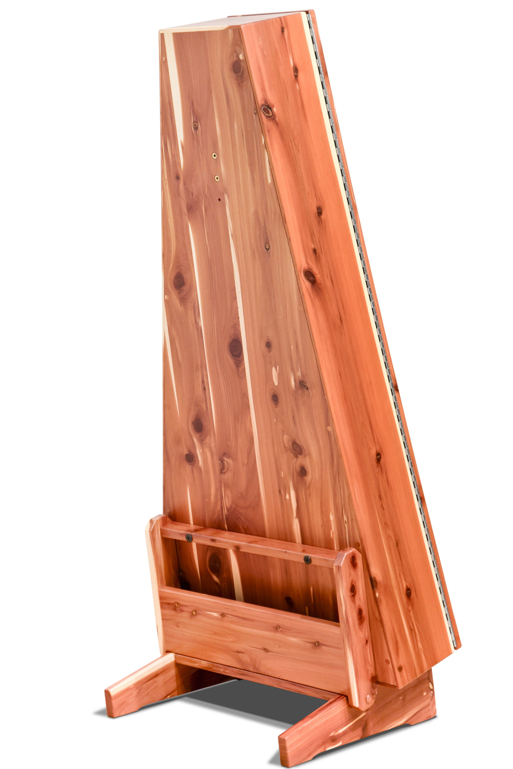ClimaStand Triangle Humidor with Base - Cedar