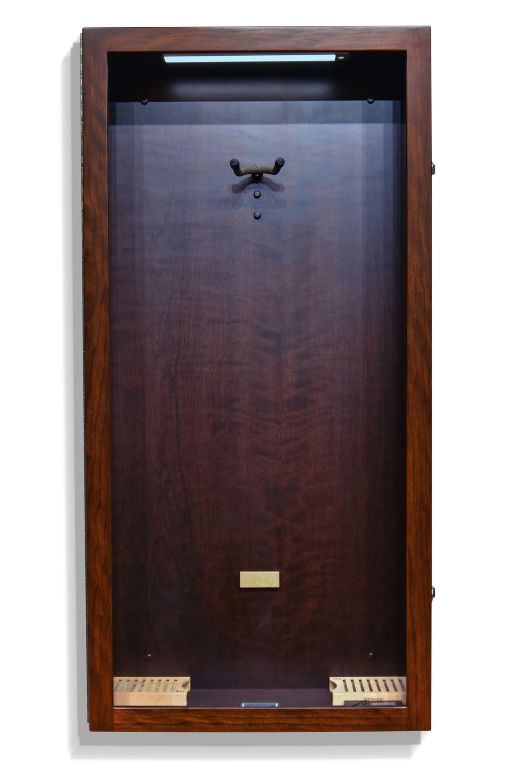 ClimaCase Rectangle Humidor - Cherry with Onyx Stain
