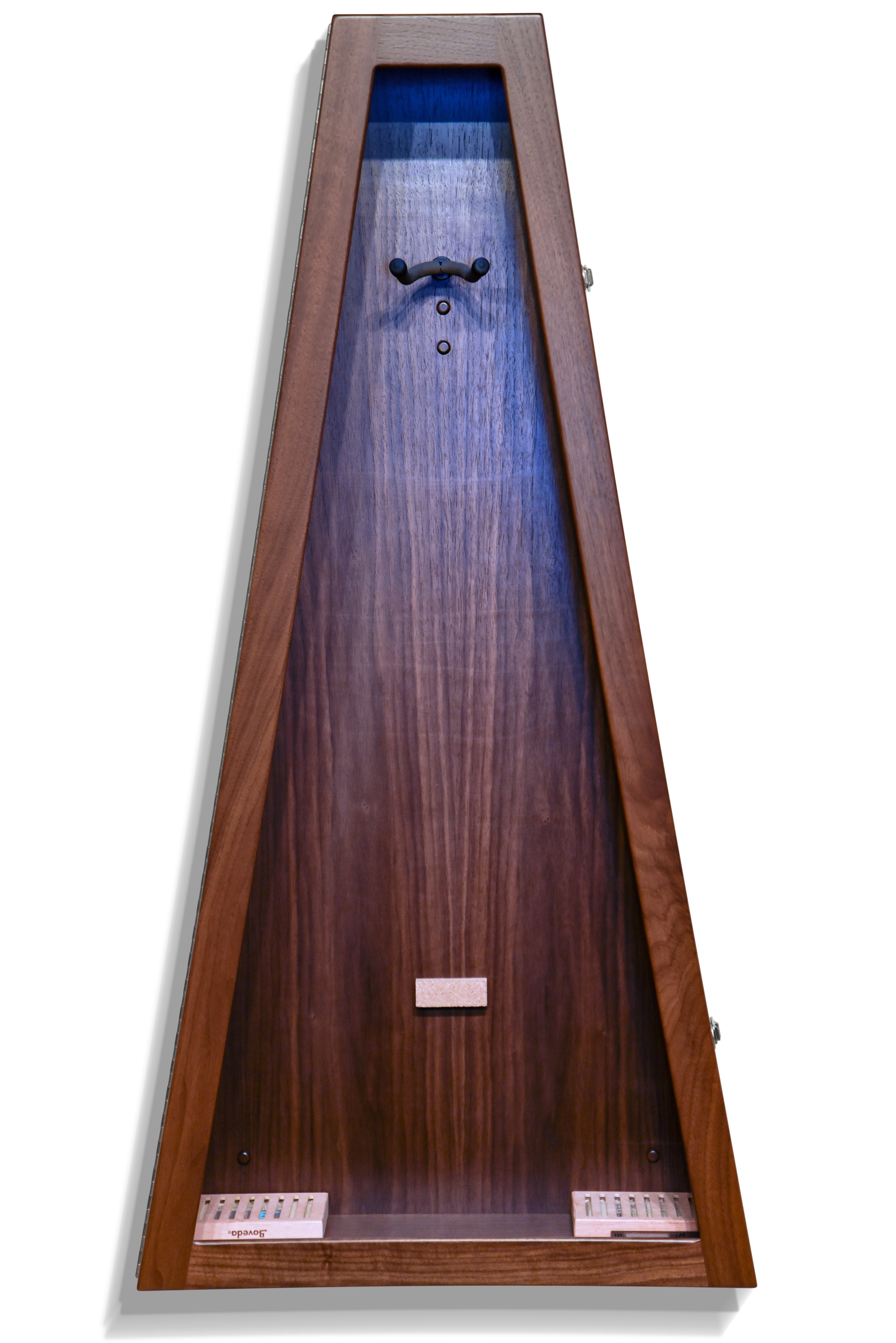 ClimaCase Triangle Humidor - Walnut