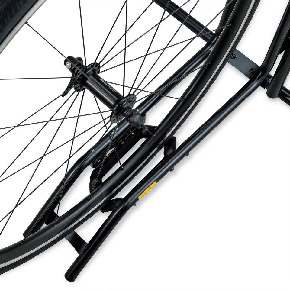 2 way bicycle horizontal and vertical storage rack