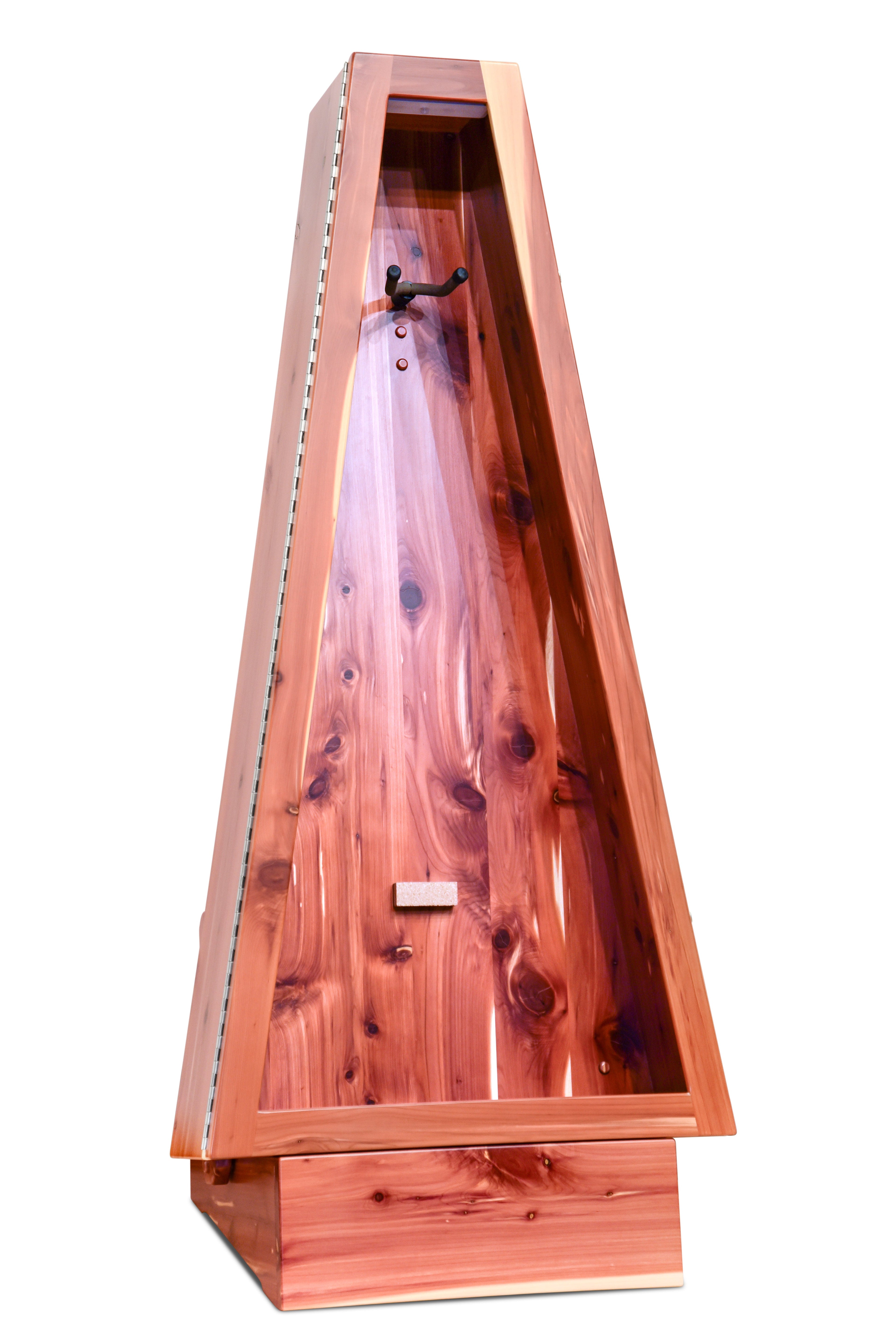 ClimaStand Triangle Humidor with Base - Cedar