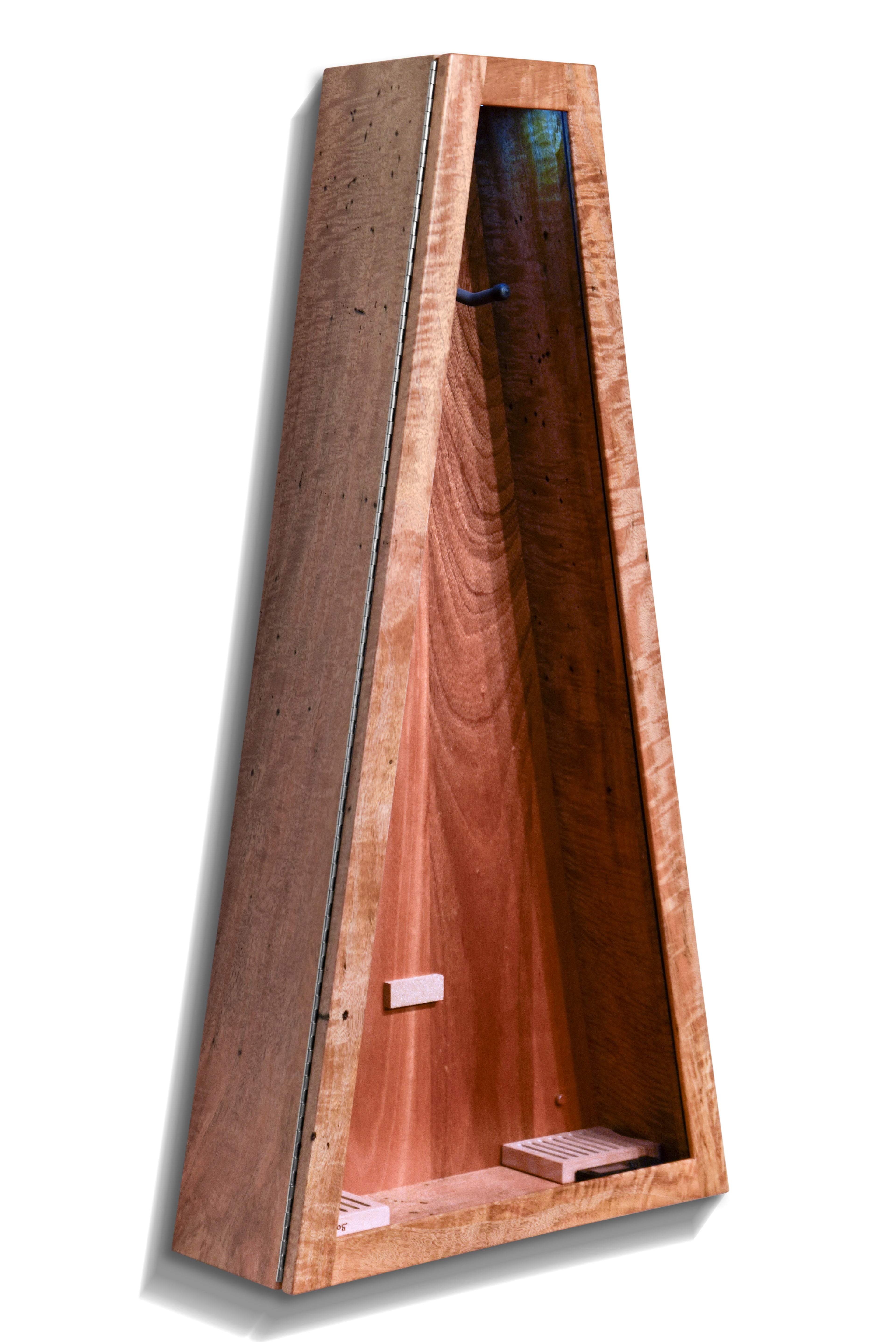 ClimaCase Triangle Humidor - Curly Mango