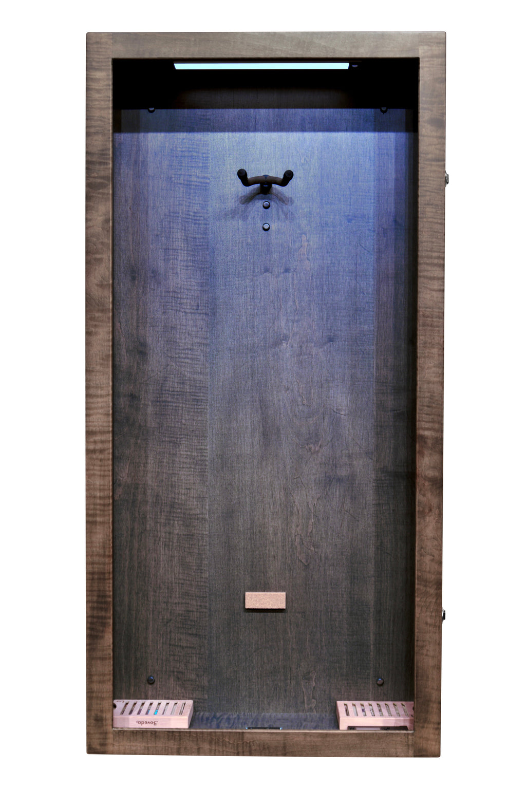 ClimaCase Rectangle Humidor - Flamed Maple with Antique Slate Stain