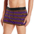 Orange and Purple Spooky Stripes Boxer Briefs