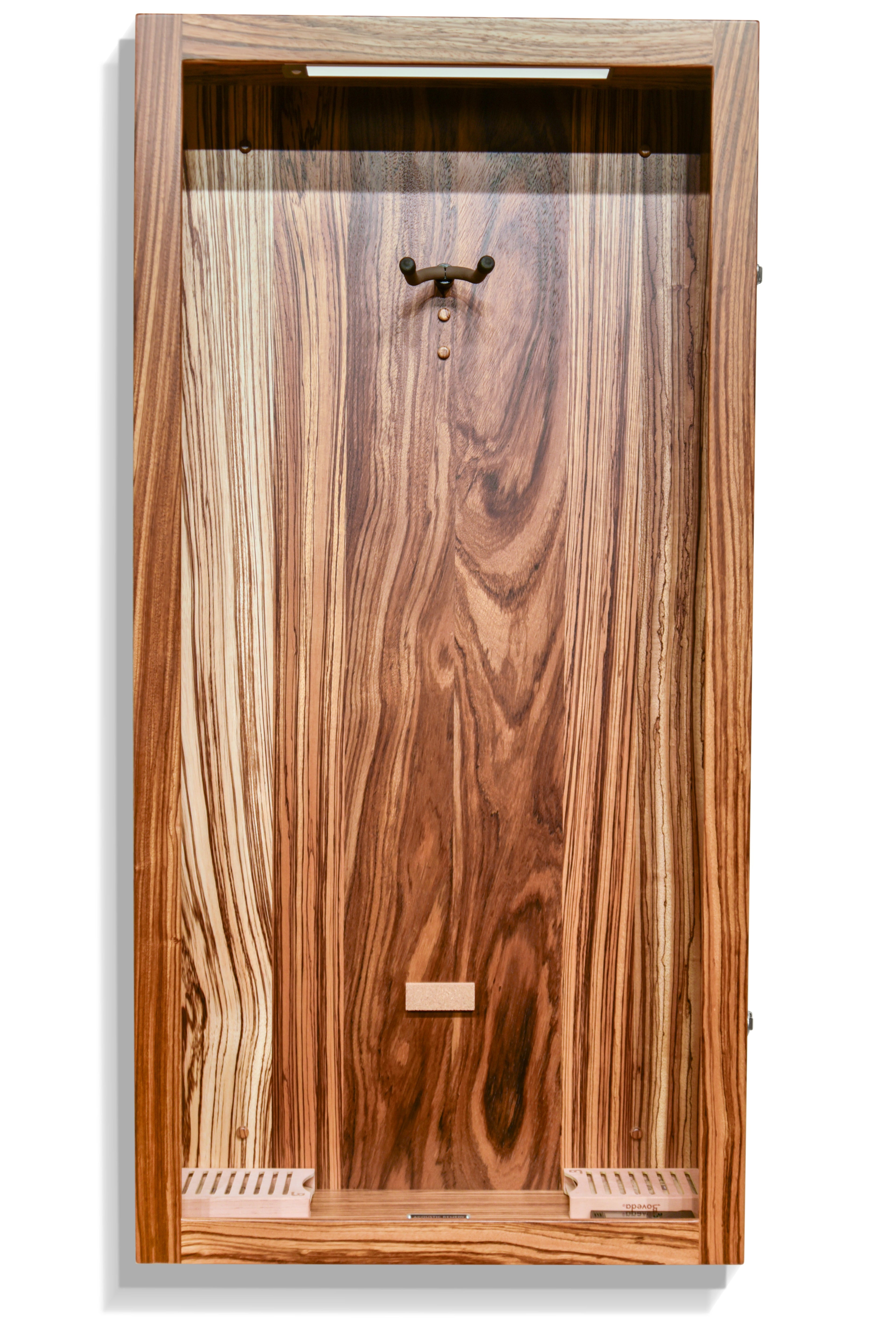 ClimaCase Rectangle Humidor - Zebrawood