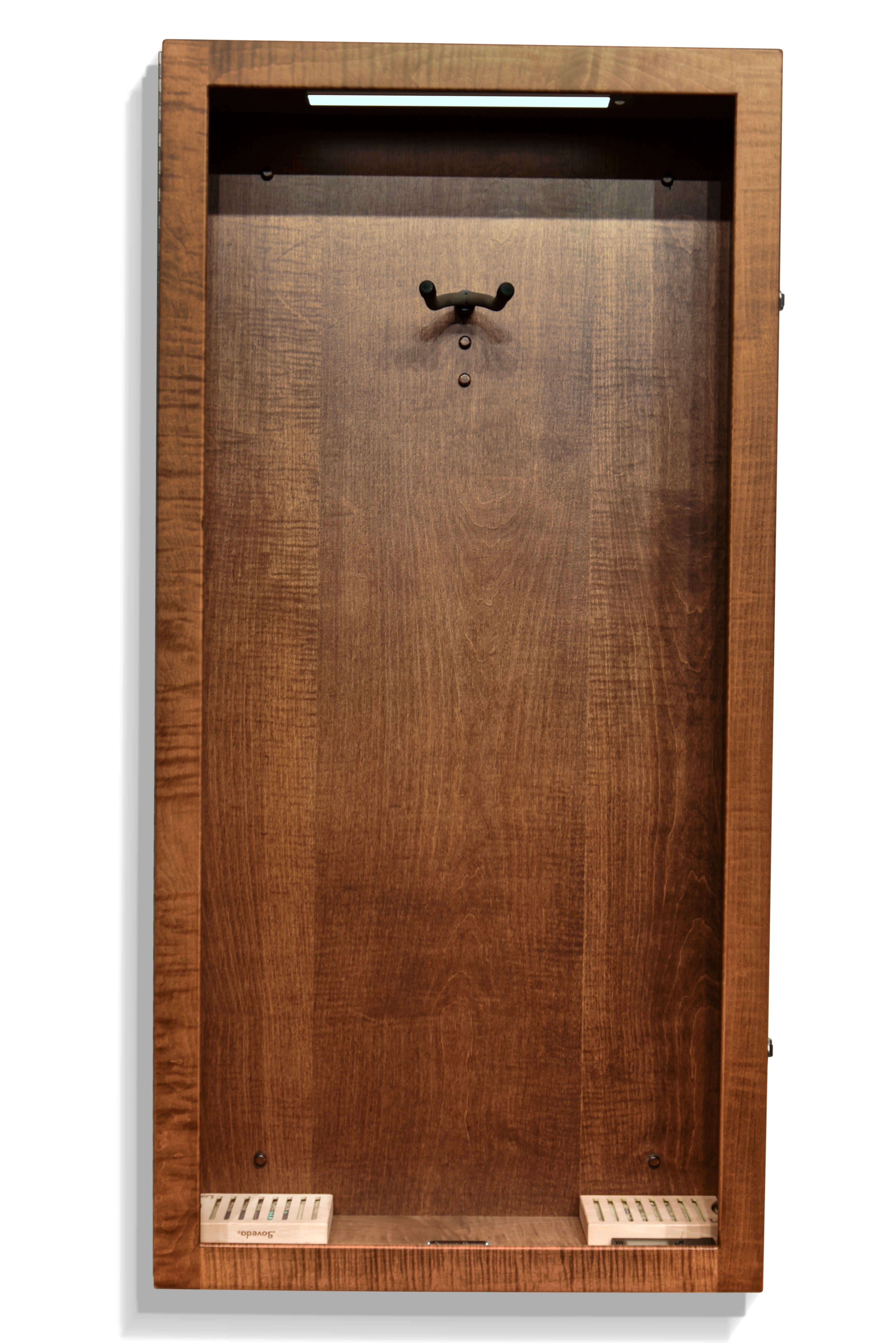 ClimaCase Rectangle Humidor - Flamed Maple with Boston Stain