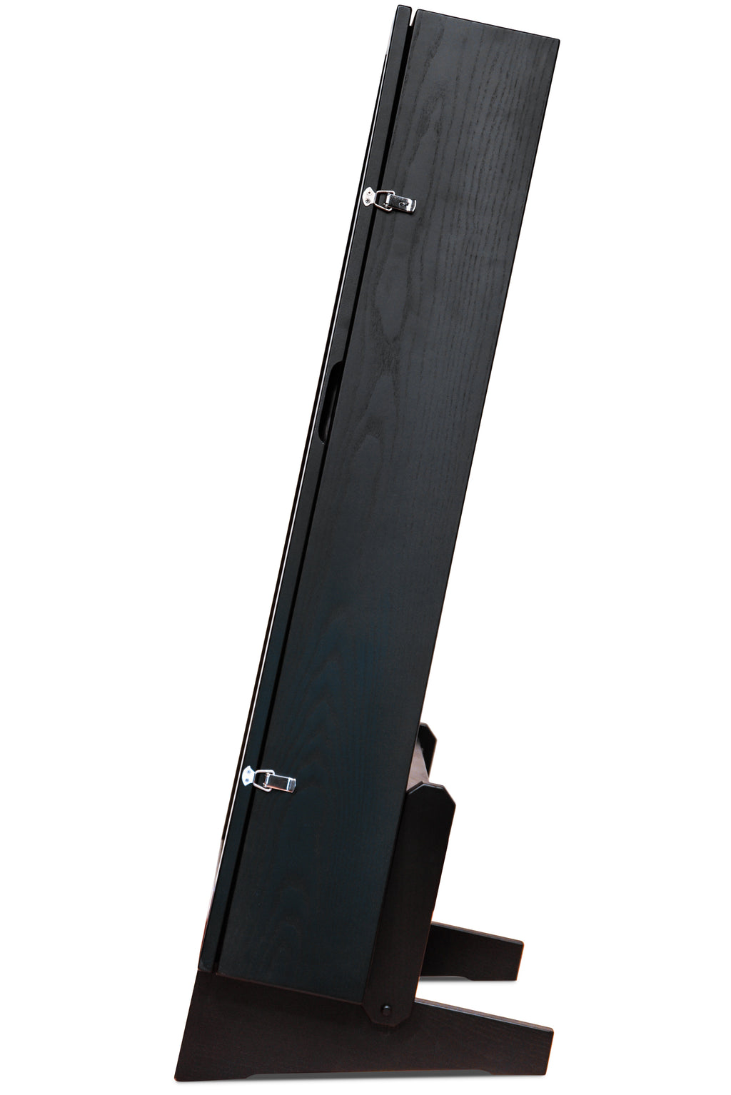 ClimaStand Triangle Humidor with Base - Northern White Ash with Piano Black