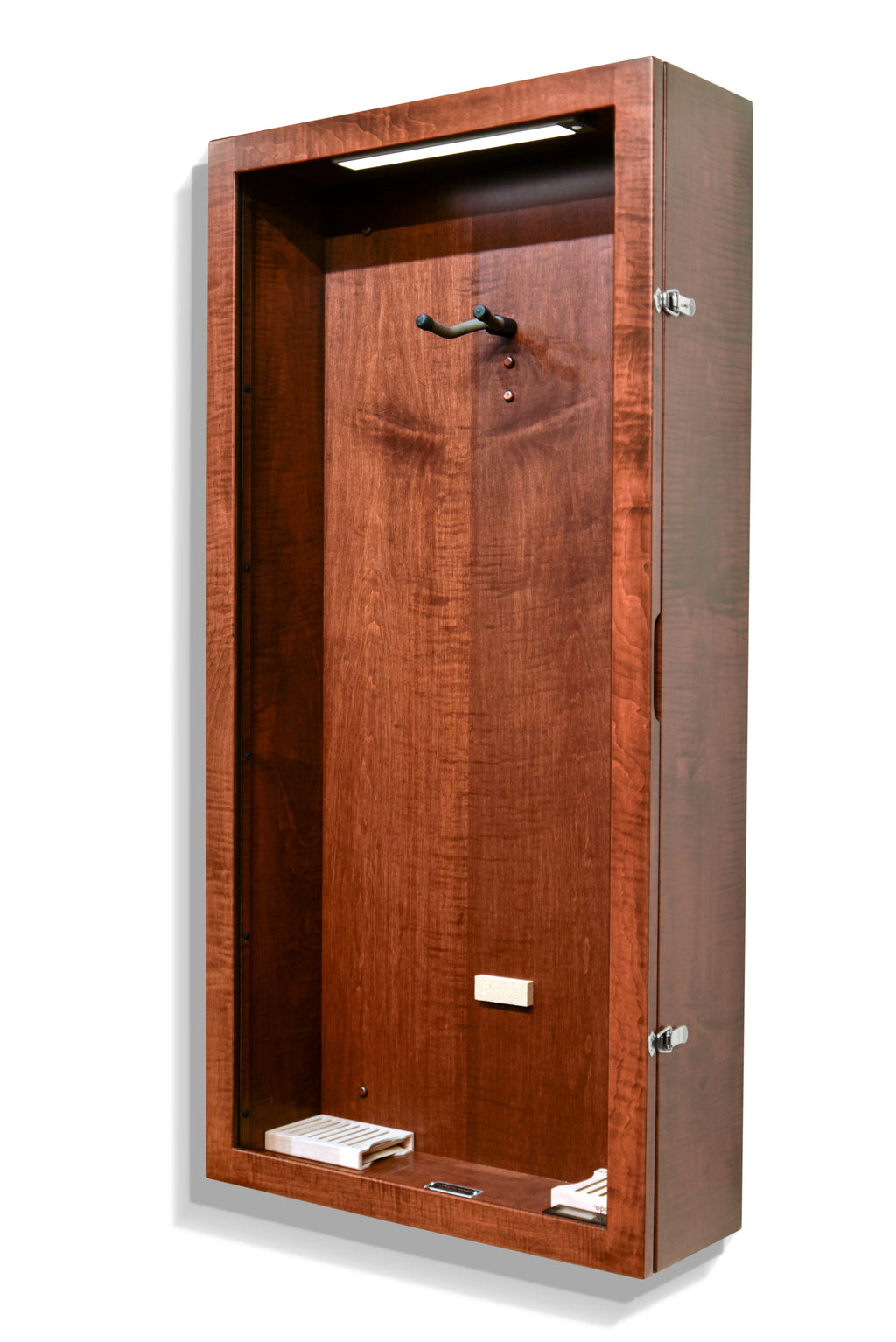 ClimaCase Rectangle Humidor - Flamed Maple with Acres Stain