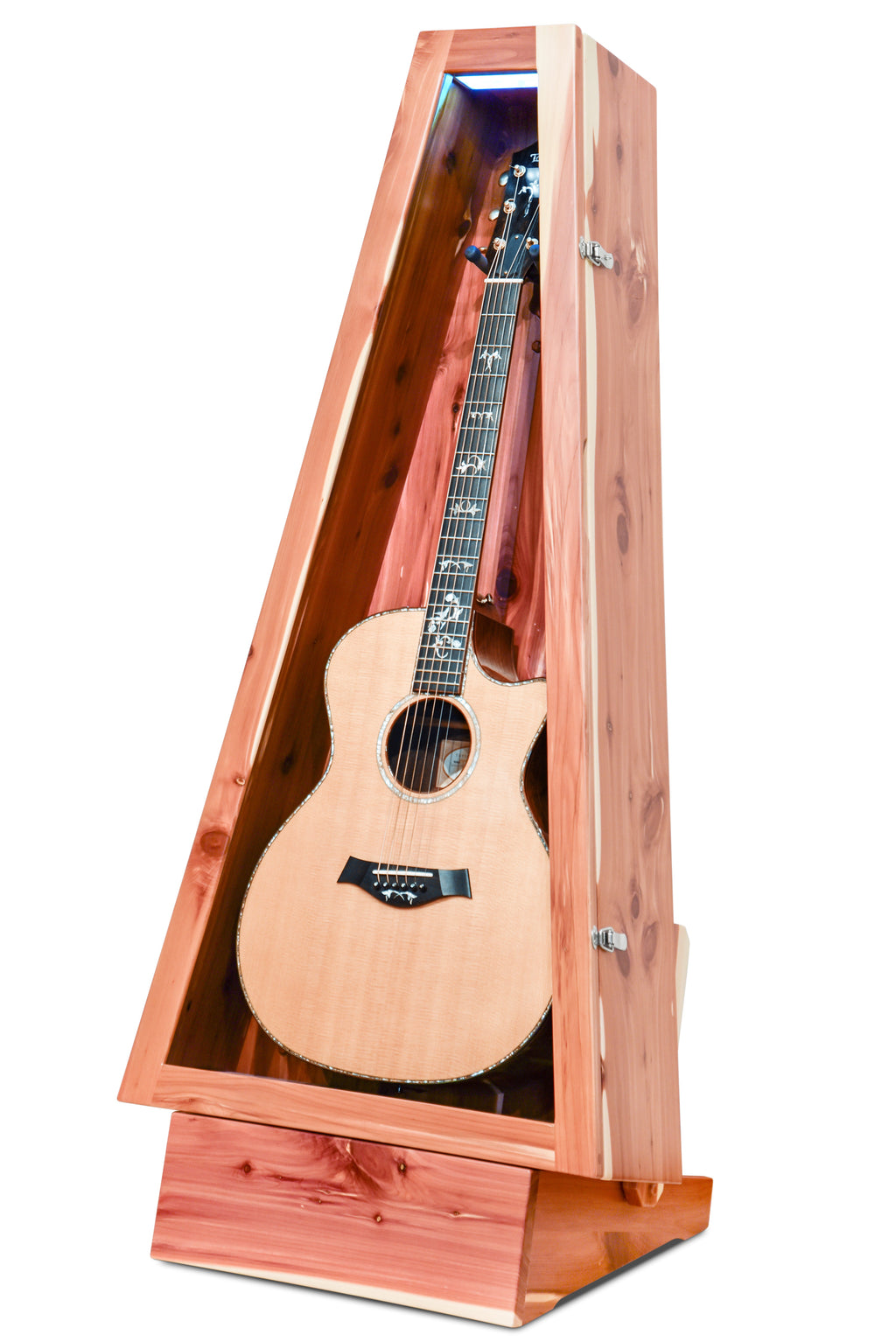 ClimaStand Triangle Humidor with Base - Cedar