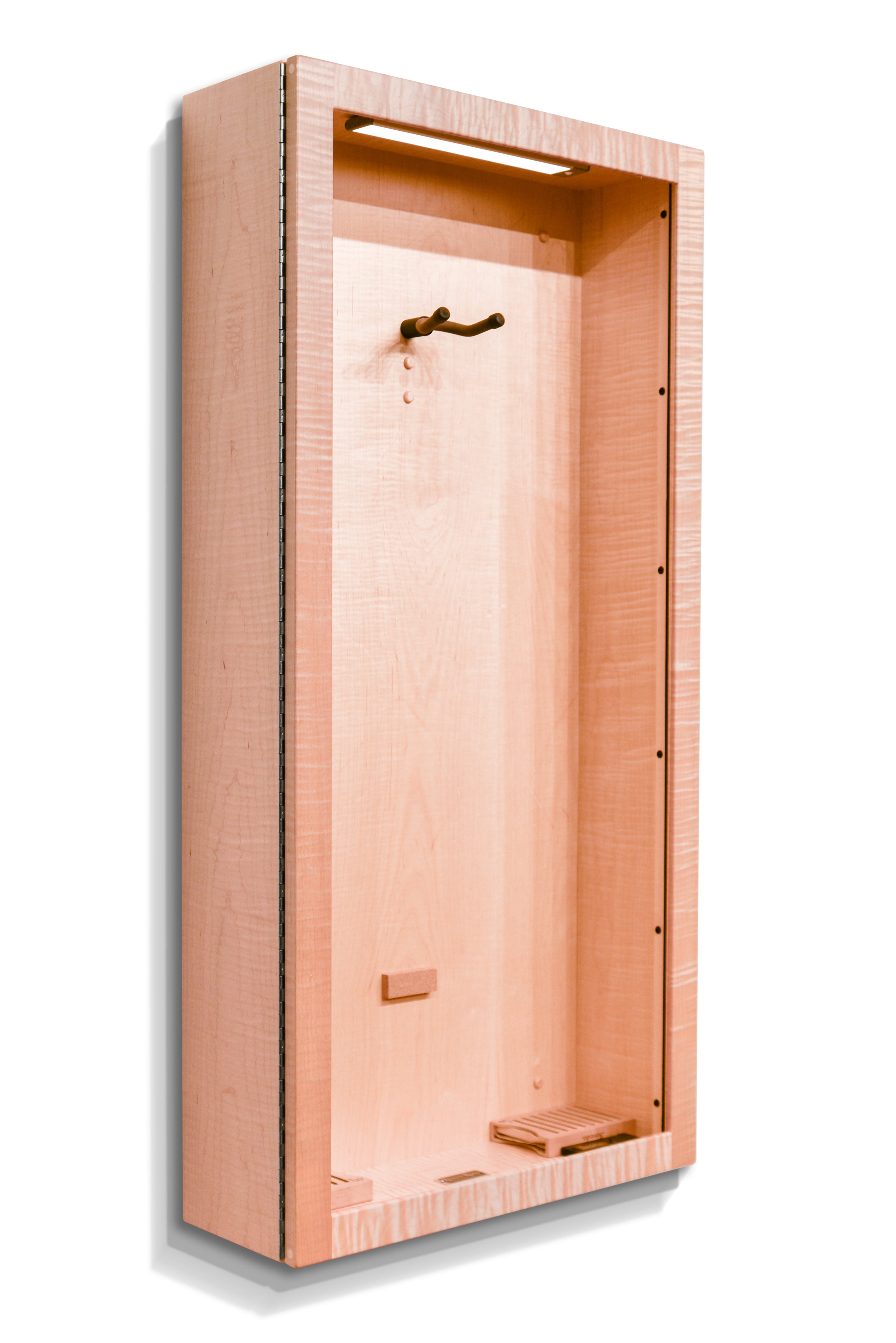 ClimaCase Rectangle Humidor - Flamed Maple