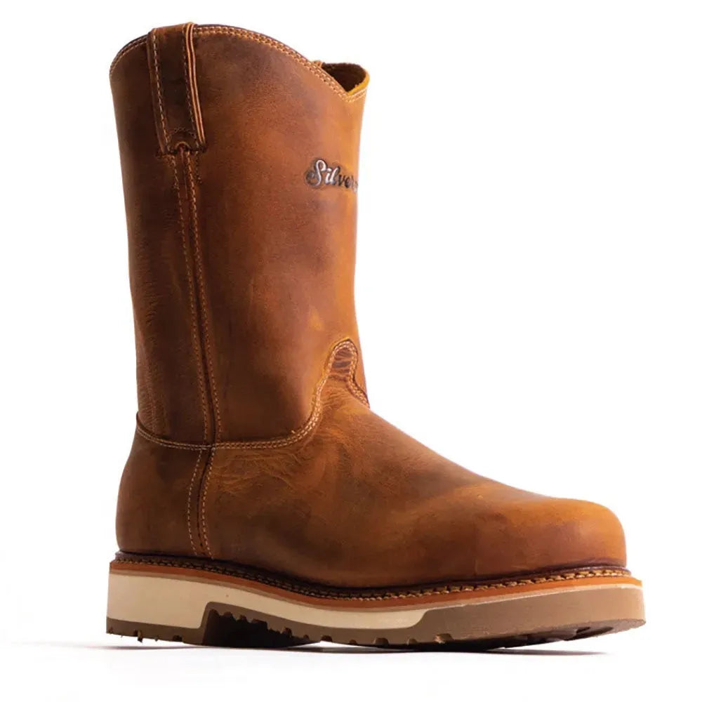 Silverado by Abilene Joe 10" - Dual Density Sole Leather Cowboy Boots