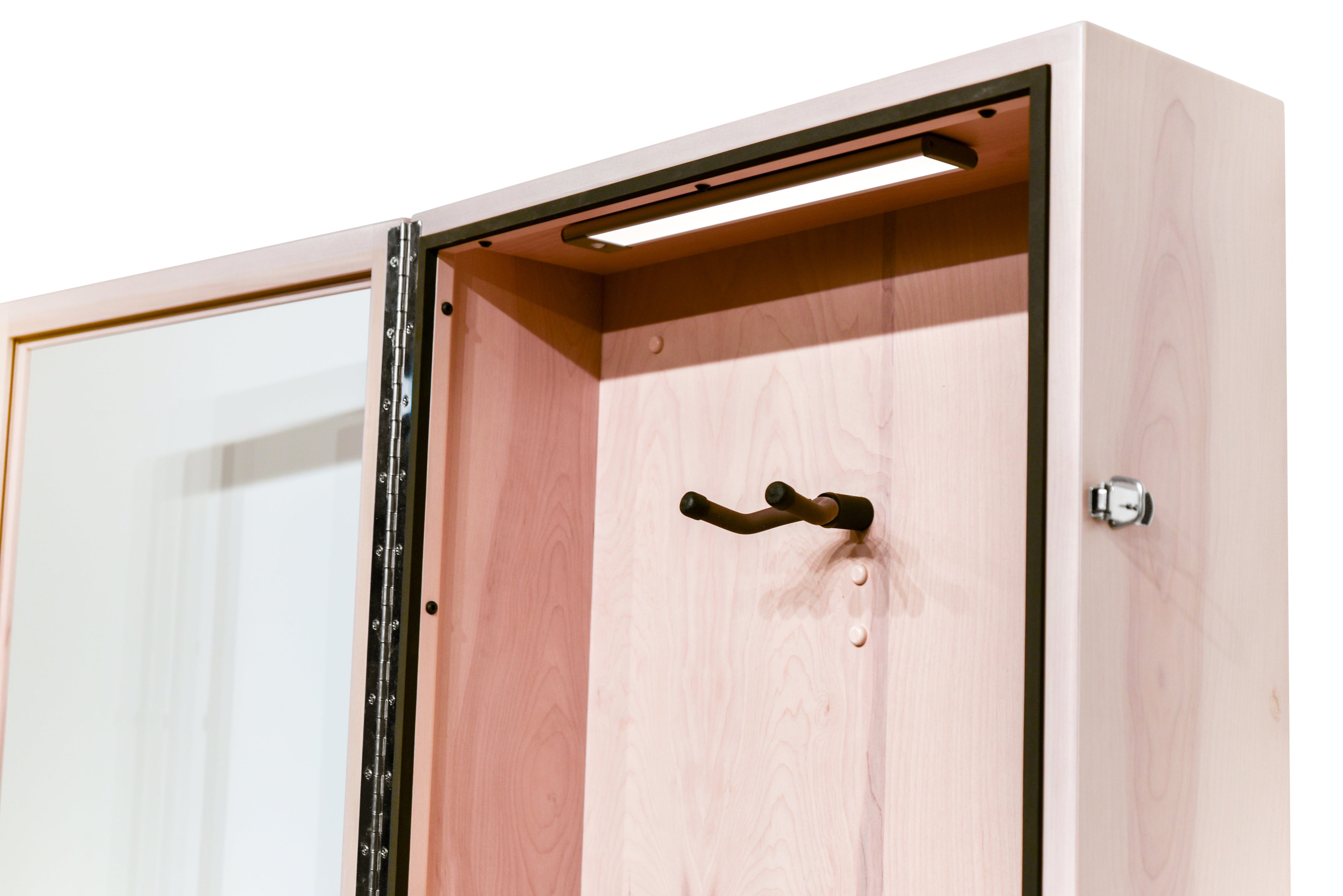 ClimaCase Rectangle Humidor - Birch with Campbell White Stain
