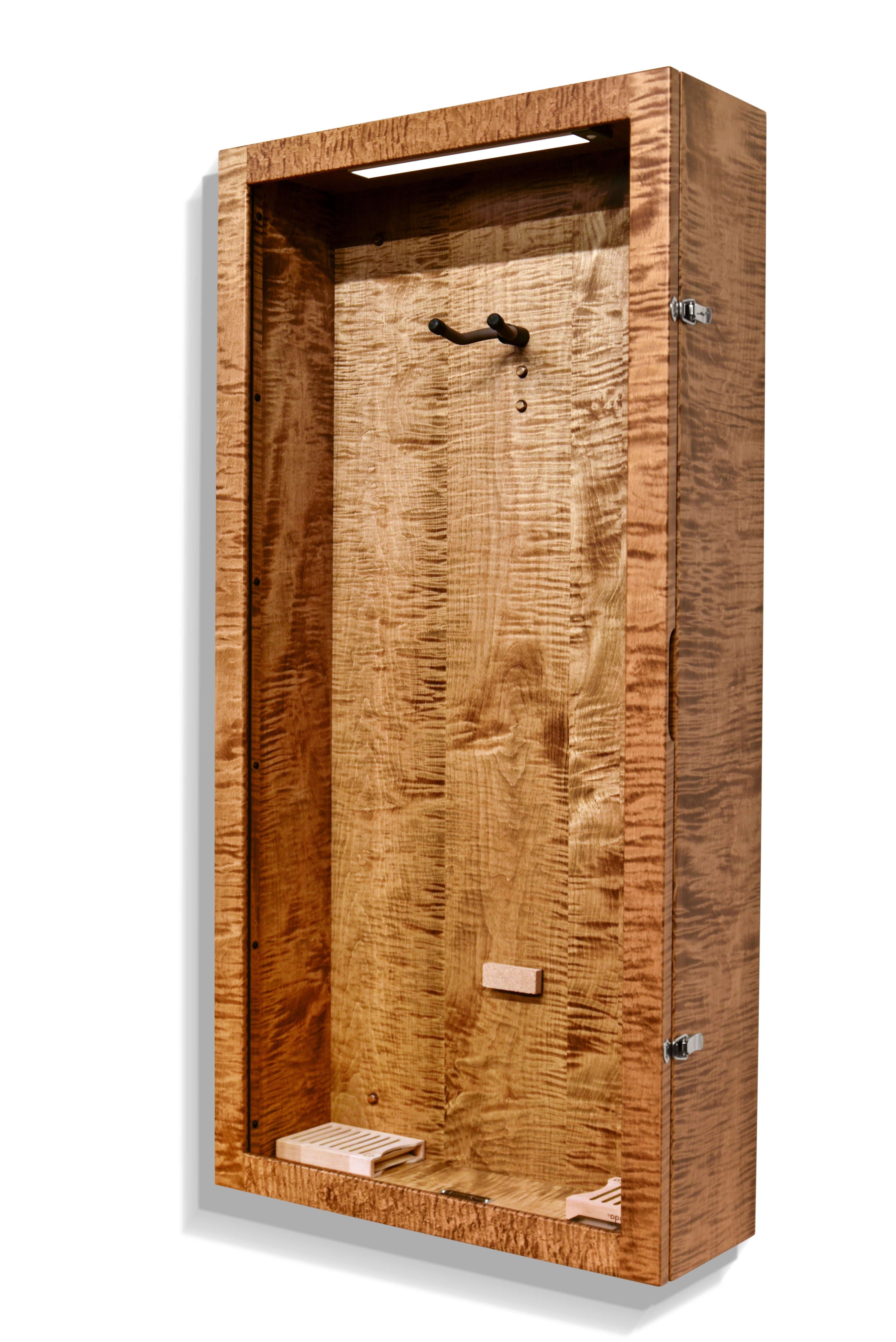 ClimaCase Rectangle Humidor - Flamed Maple with Provincial Stain