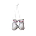 Fighting Pretty Mini Boxing Gloves - Silver
