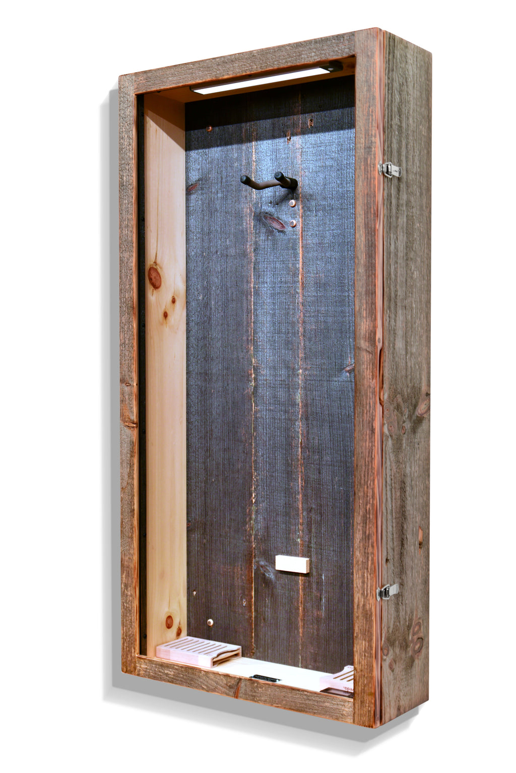 ClimaCase Rectangle Humidor - Reclaimed Barnwood (Grey)