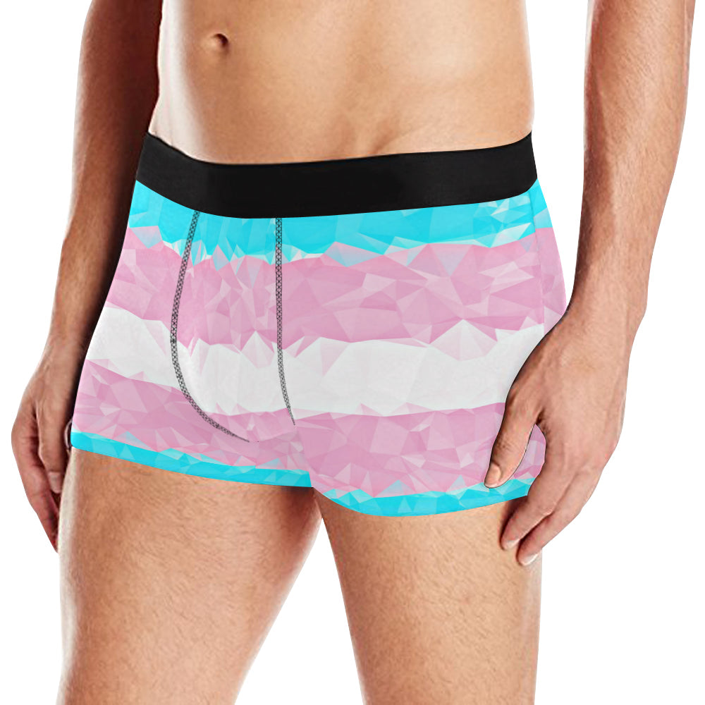 Geometric Trans Pride Boxer Briefs