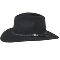 Biltmore Crossroads - Premium Fur Felt Outback Fedora Hat