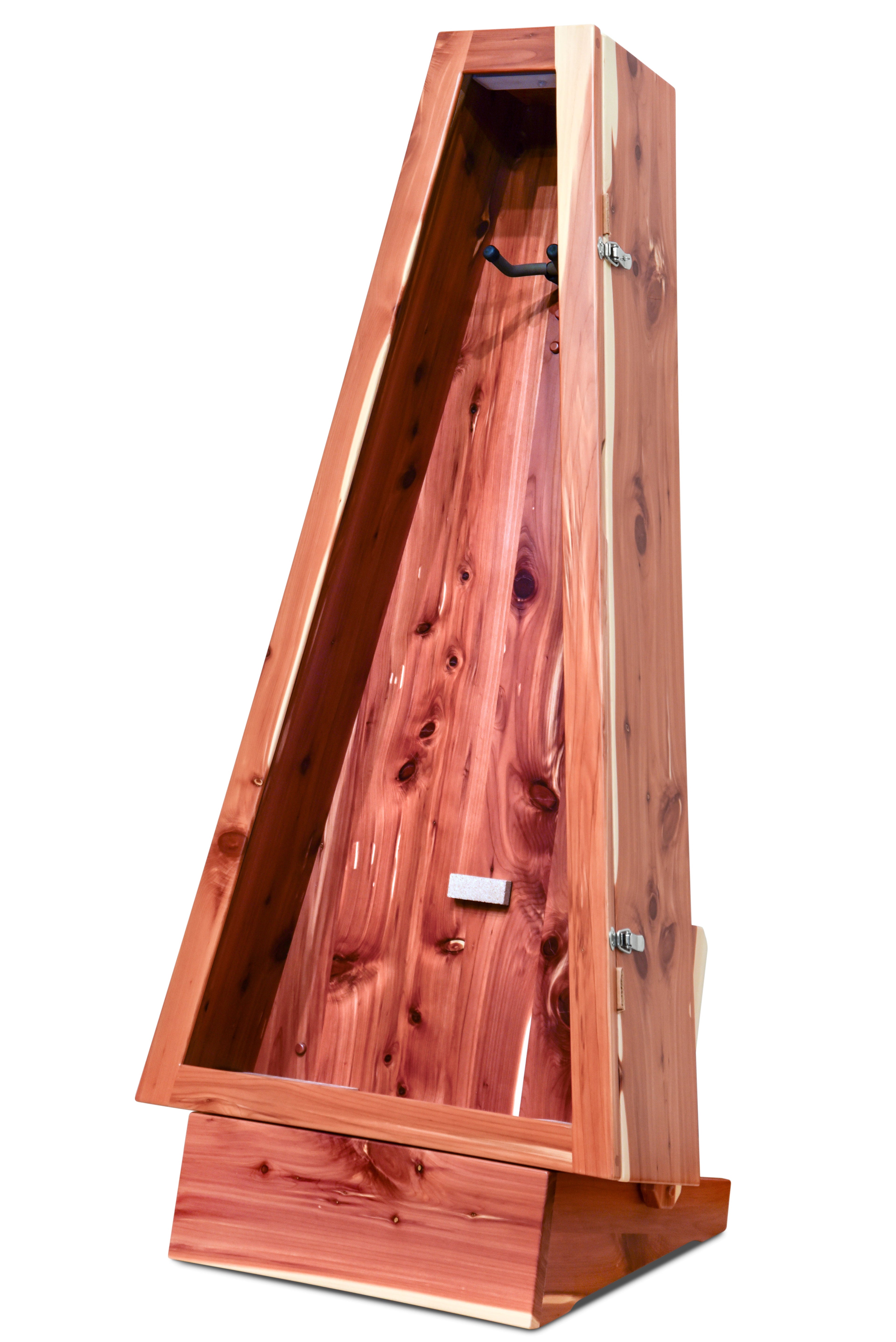 ClimaStand Triangle Humidor with Base - Cedar