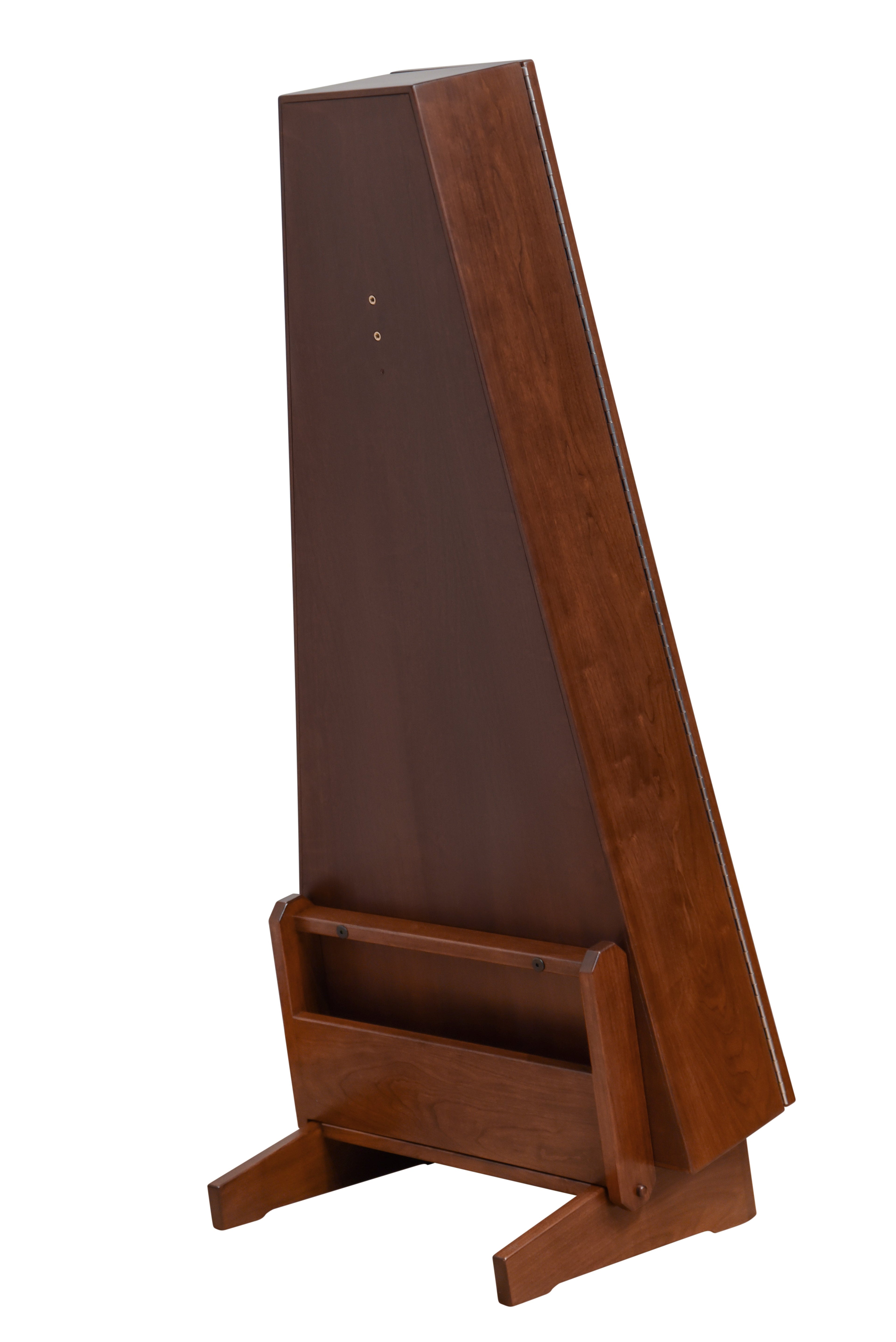 ClimaStand Triangle Humidor with Base - Cherry with Acres Stain
