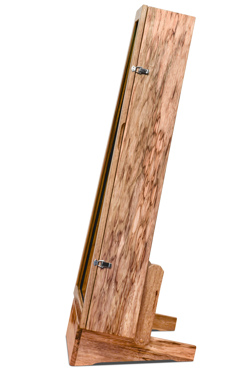 ClimaStand Triangle Humidor with Base - Black Limba
