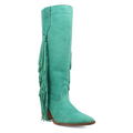 Dingo Twister - Women's Suede Leather Cowgirl Boots