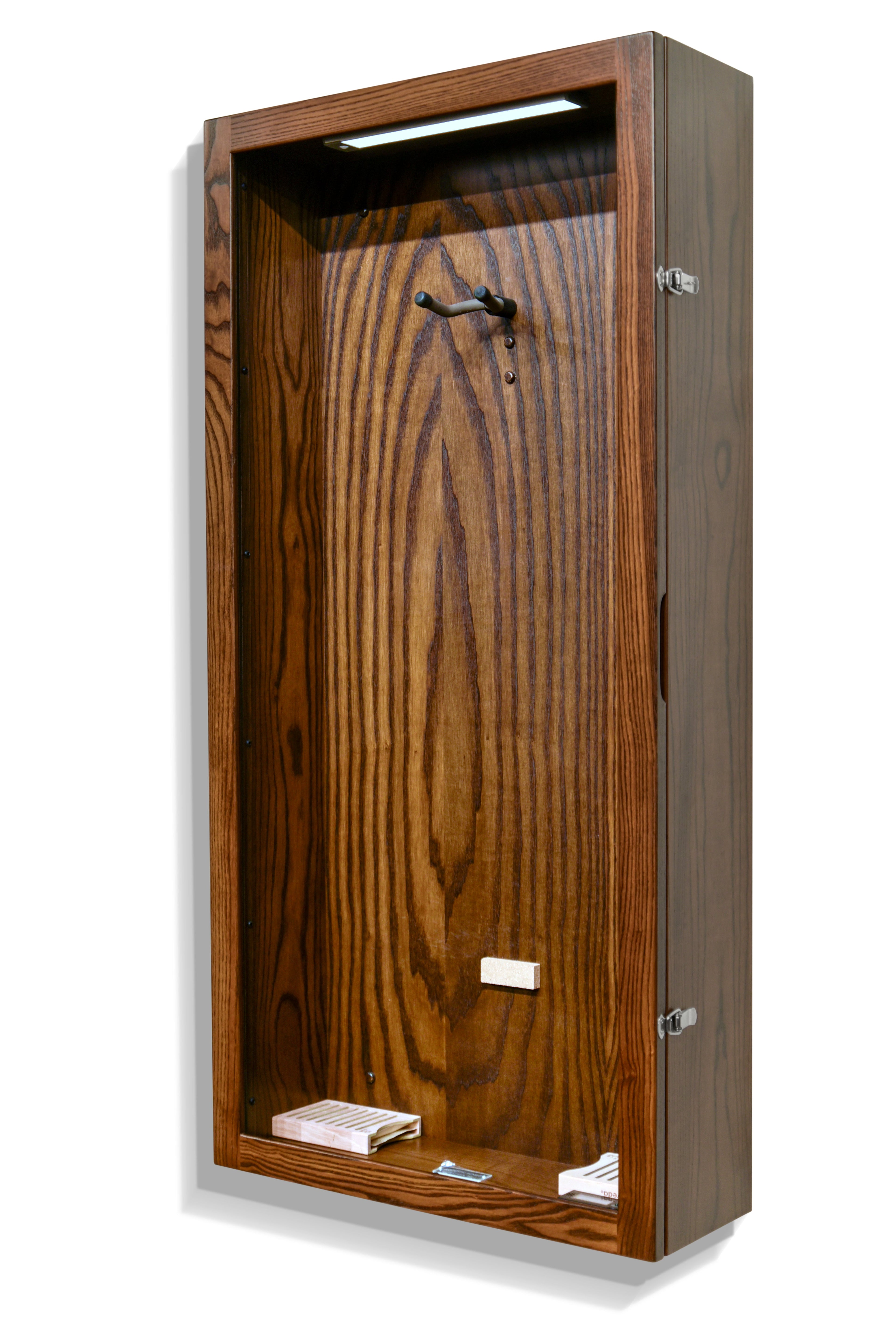 ClimaCase Rectangle Humidor - Northern White Ash with Rich Tobacco Stain