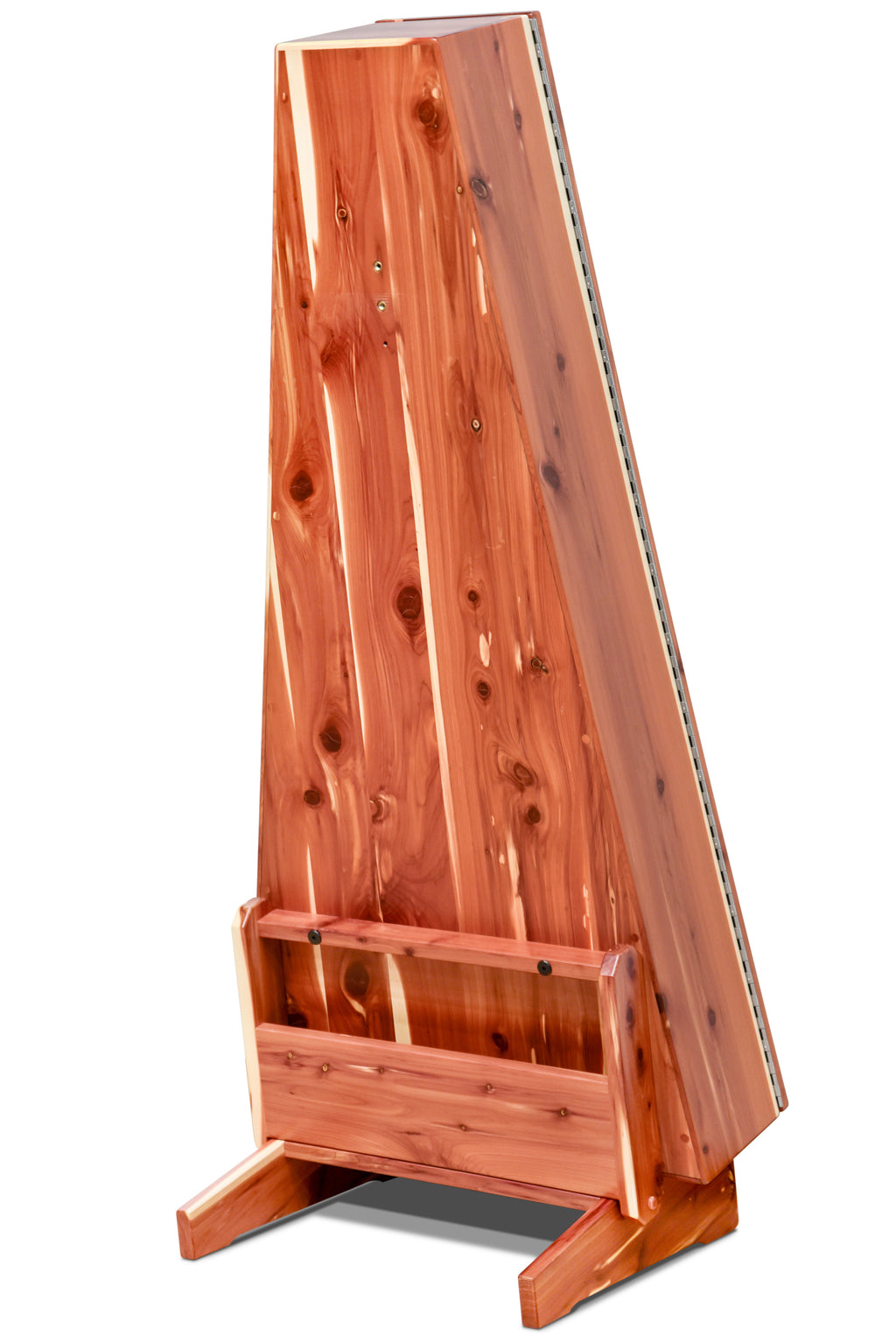 ClimaStand Triangle Humidor with Base - Cedar