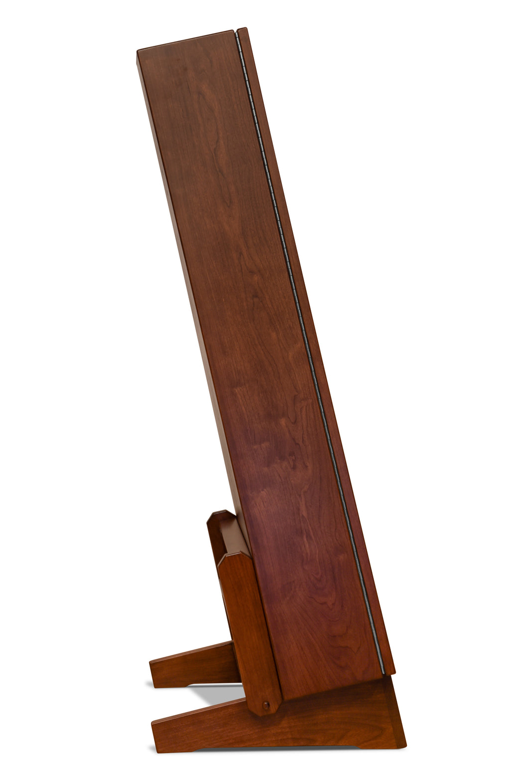 ClimaStand Triangle Humidor with Base - Cherry with Acres Stain