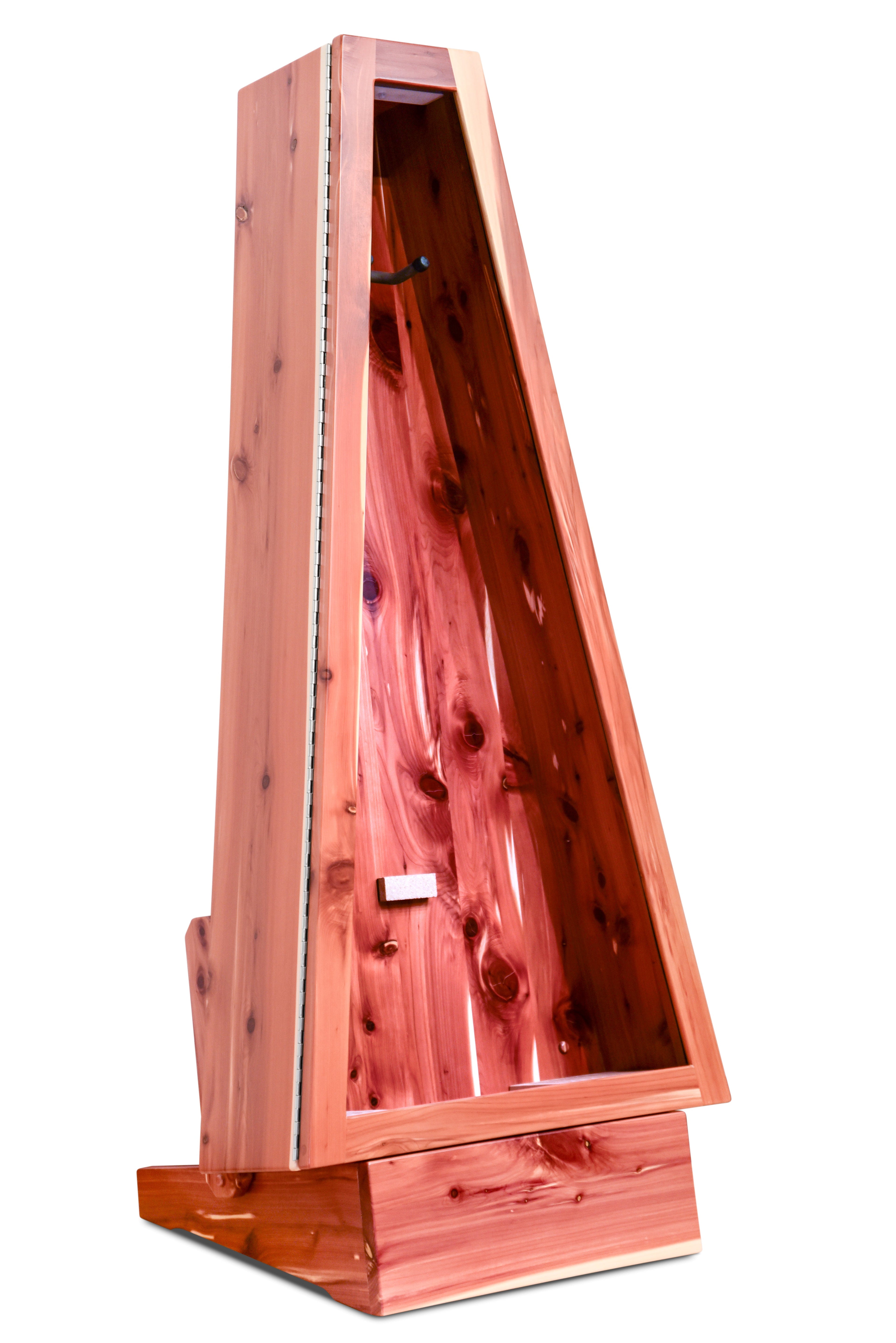 ClimaStand Triangle Humidor with Base - Cedar