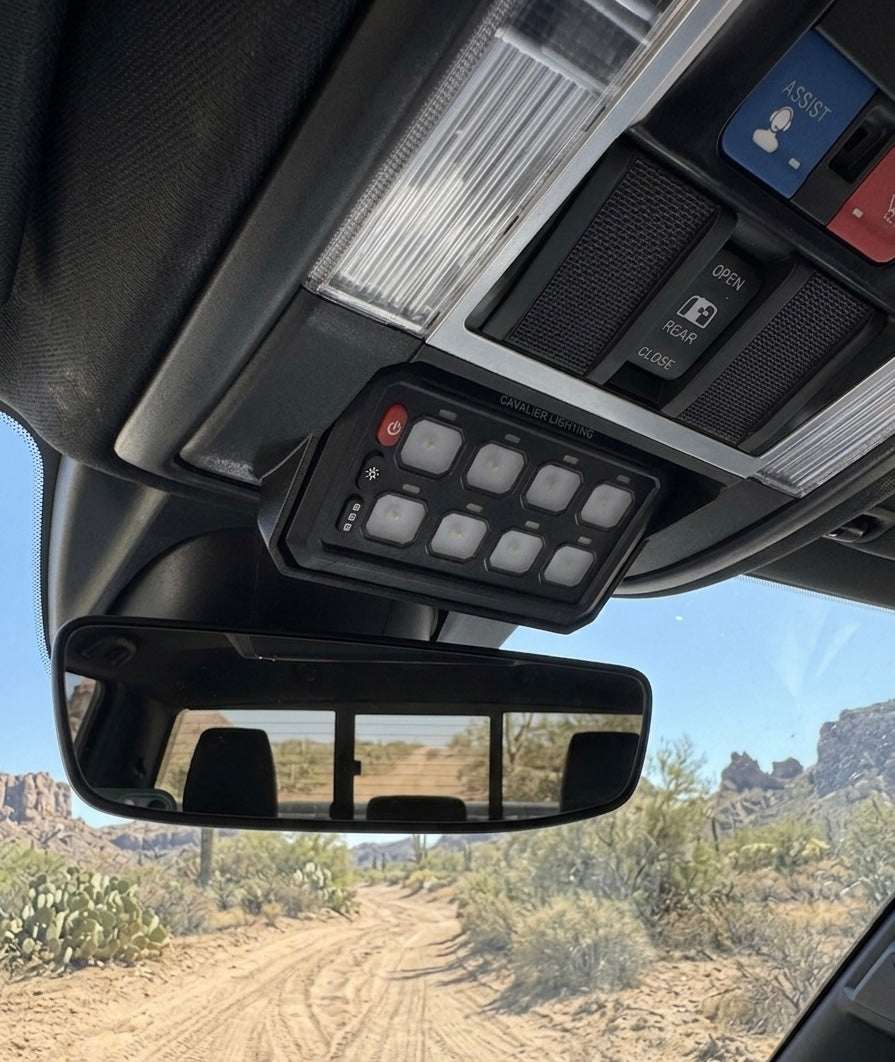 5th Generation Ram Overhead Console Switch Panel Mount
