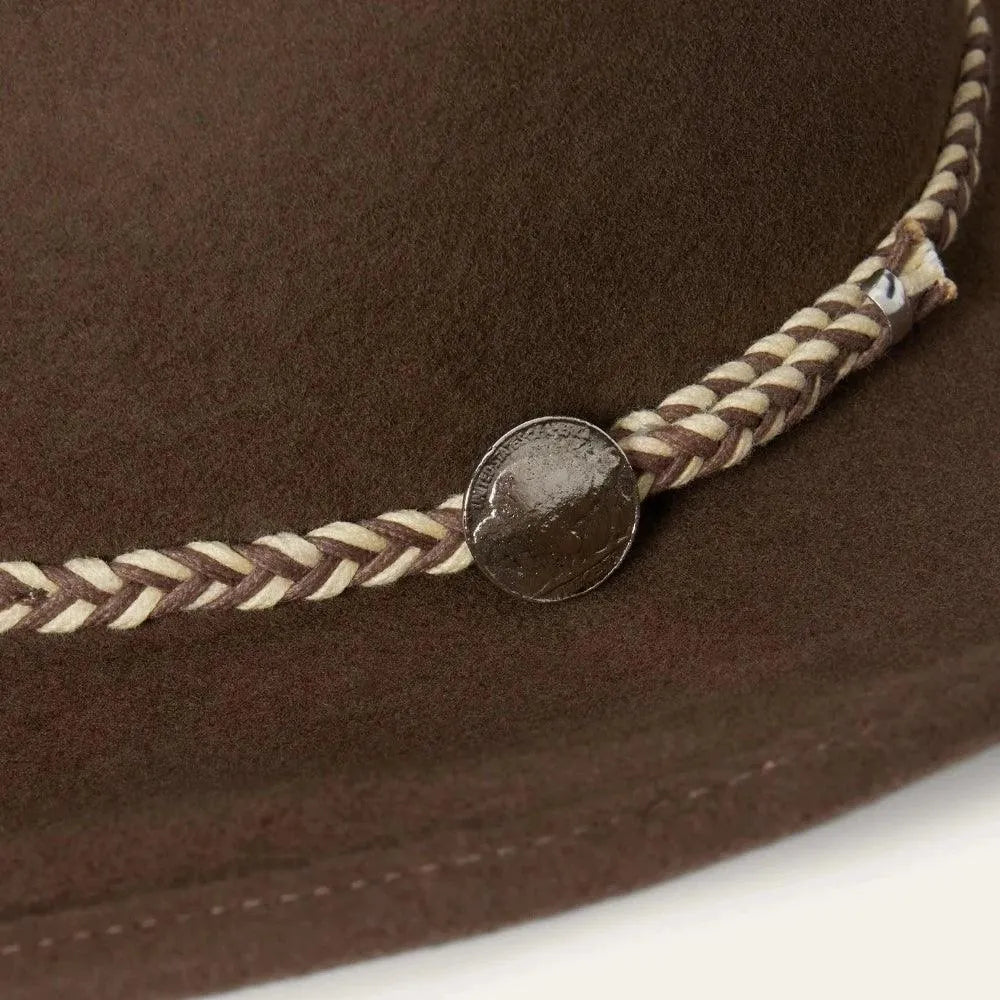 Stetson Rawhide - (3X) Buffalo Crushable Soft Wool Felt