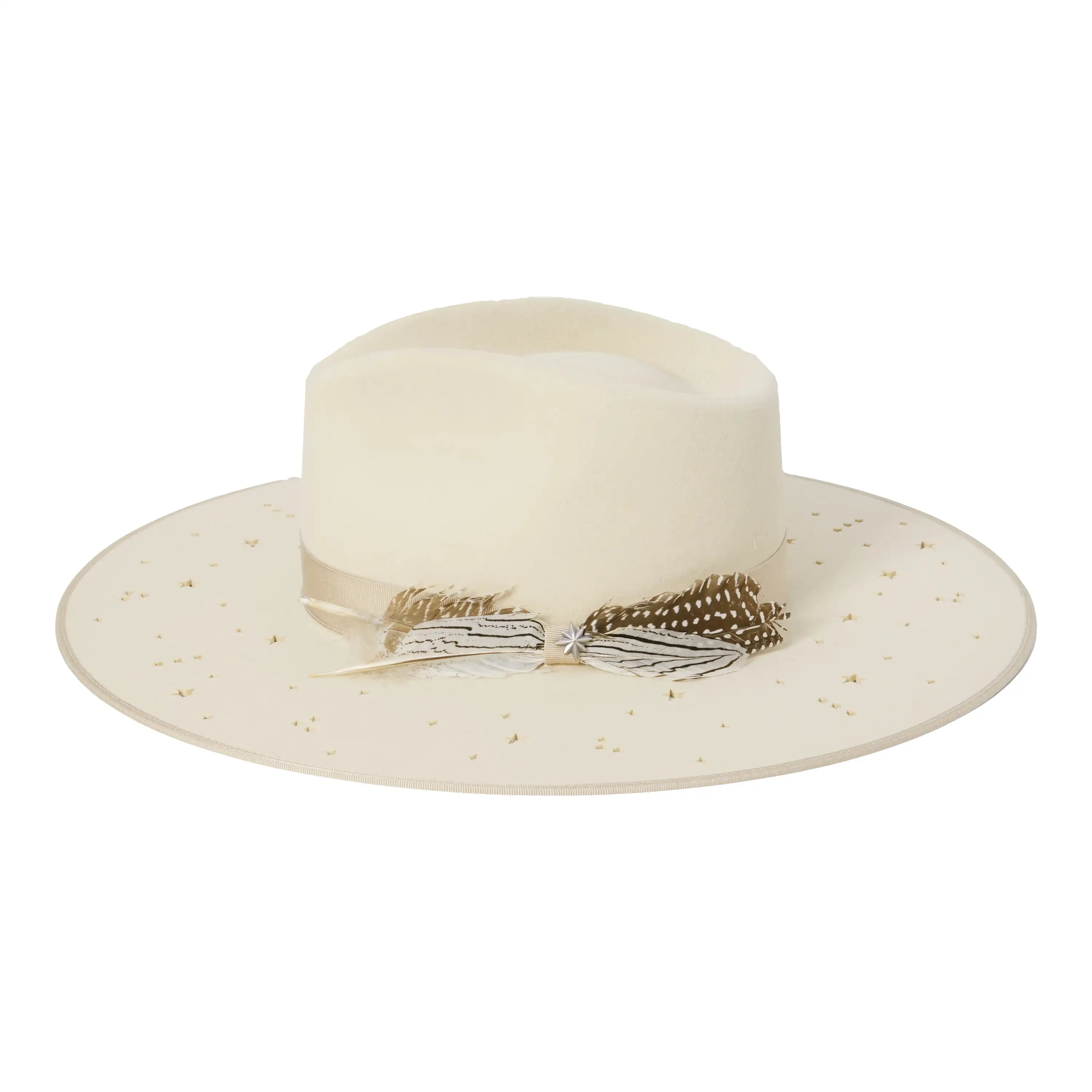 Stetson Night Sky S - Wide Brim Fedora Wool Felt Cowgirl Hat
