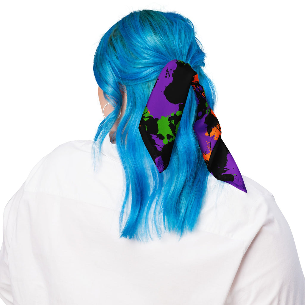Witch's Paint Splatter Rave Bandana