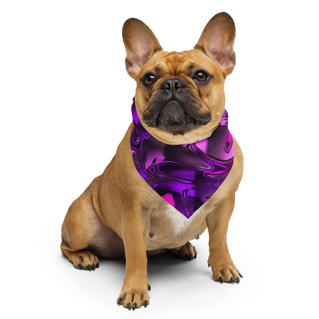 Pink and Purple Chromatic Melt Rave Bandana