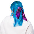 Pink and Purple Chromatic Melt Rave Bandana