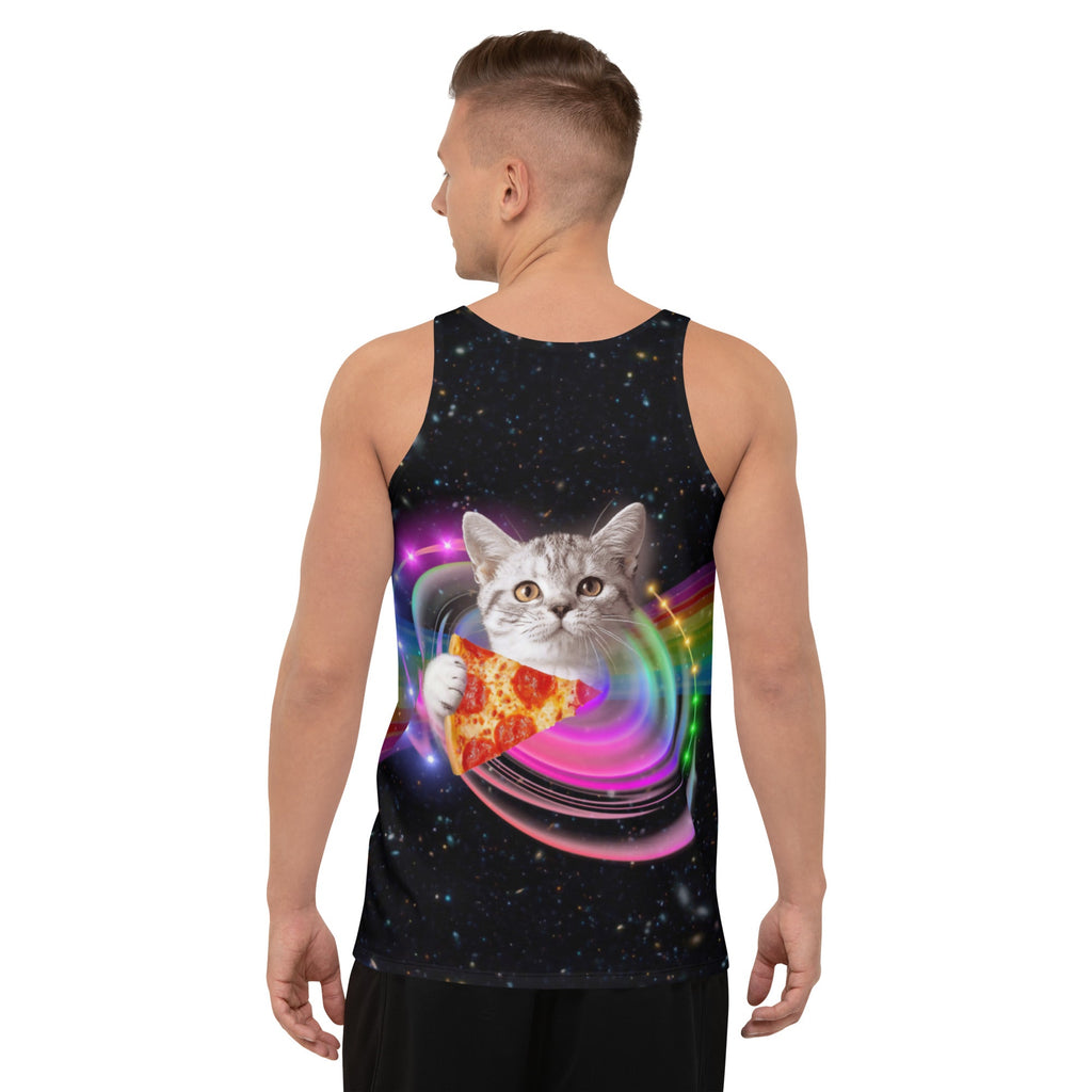 Pizza Cat Unisex Tank Top