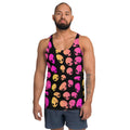 Strawberry Lemonade Alien Ombre Unisex Tank Top
