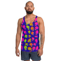 Neon Alien Blast Unisex Tank Top