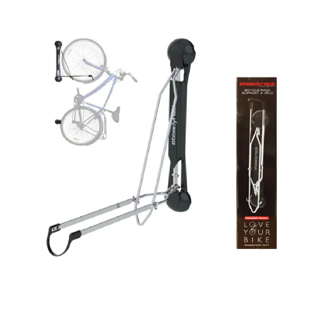 180 degree rotating bicycle wall rack