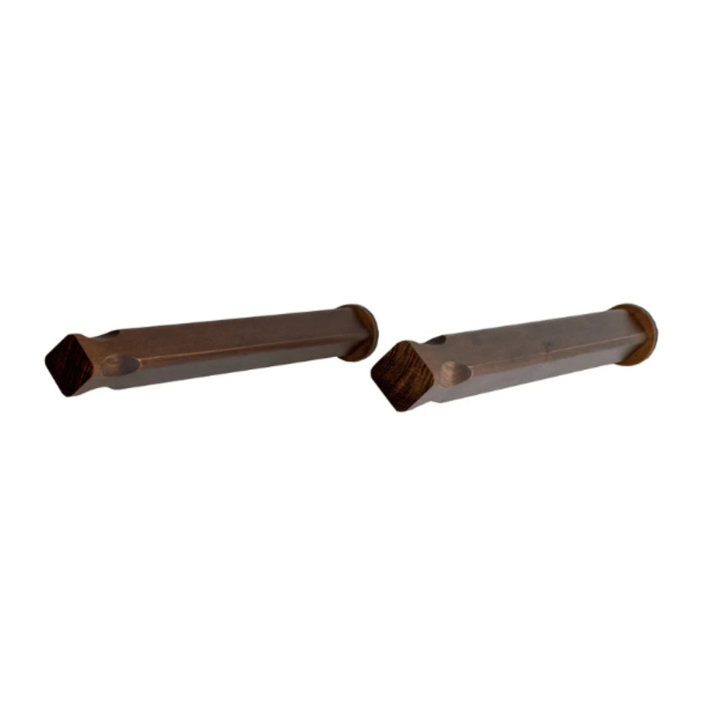 Beech wooden hook wall mounted bike rack